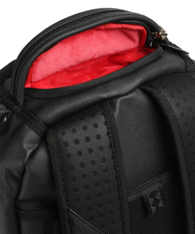 Sprayground Shark Central Black Embroidered Shark Rucksack black