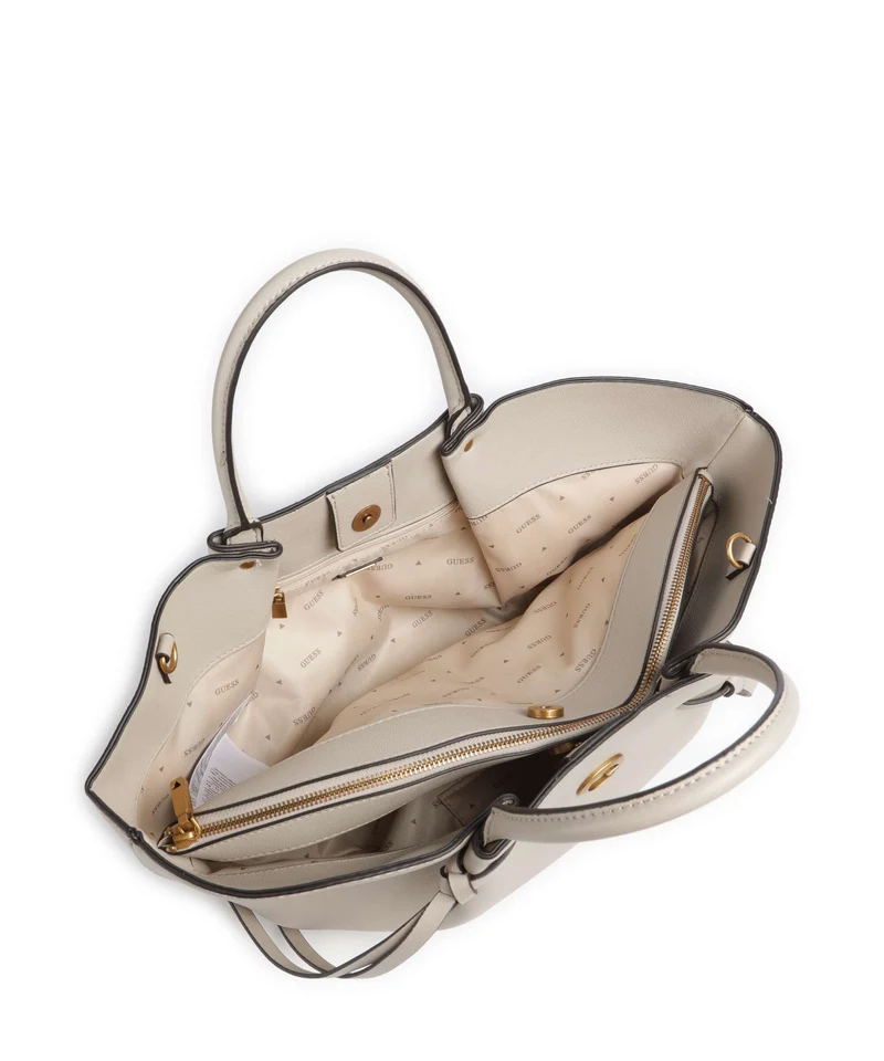 Guess Allegra Girlfriend Handtasche bone