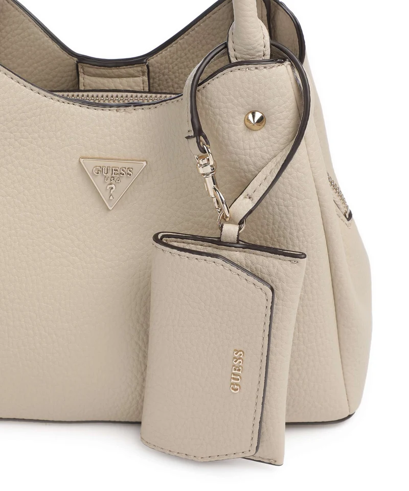 Guess Lorella Girlfriend Small Handtasche bone