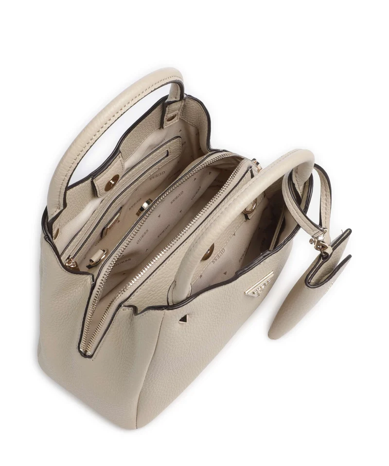 Guess Lorella Girlfriend Small Handtasche bone