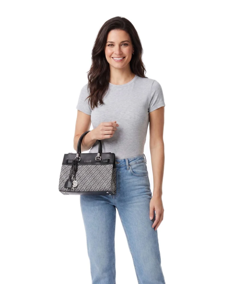 Liu Jo Manhattan S Handtasche grigio denim