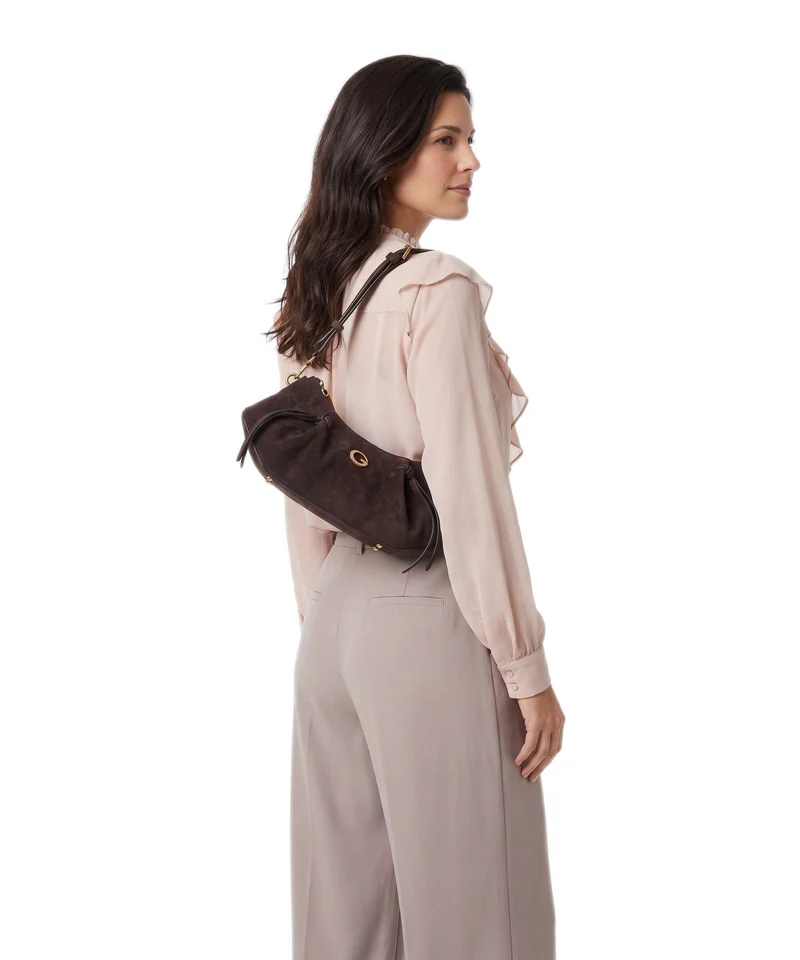 Guess Allegra Schultertasche espresso