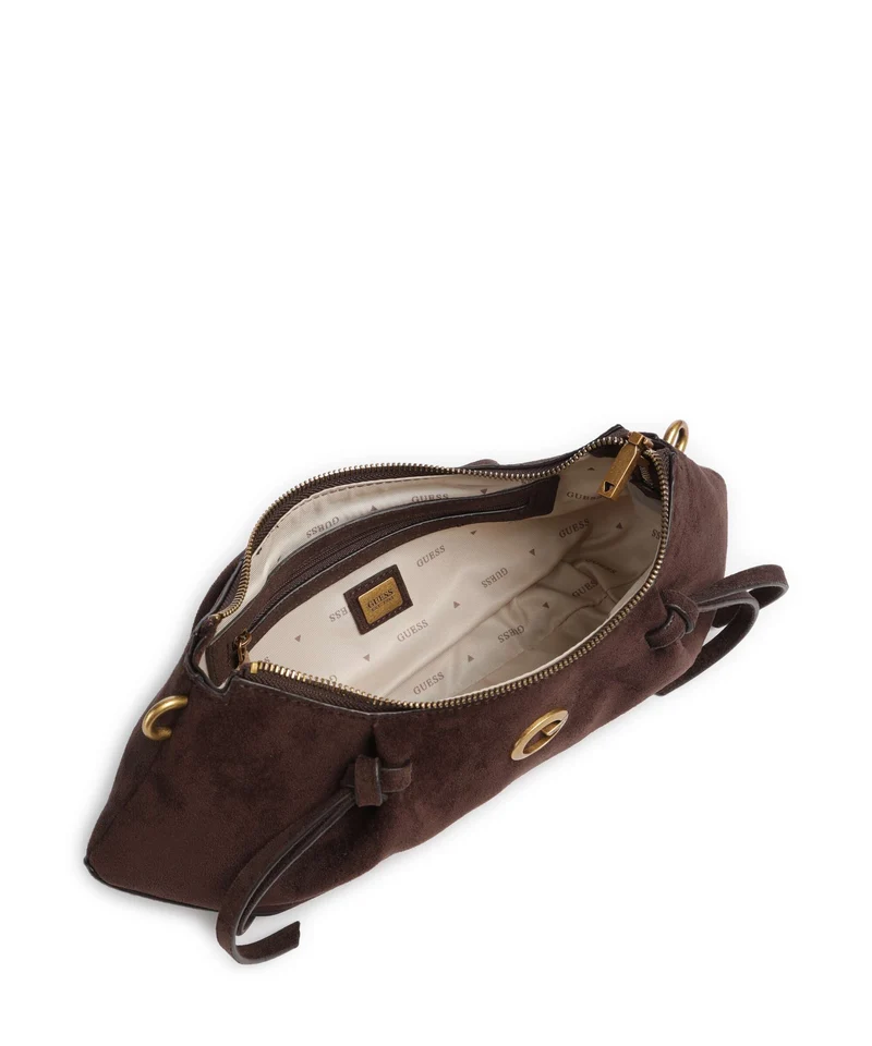 Guess Allegra Schultertasche espresso