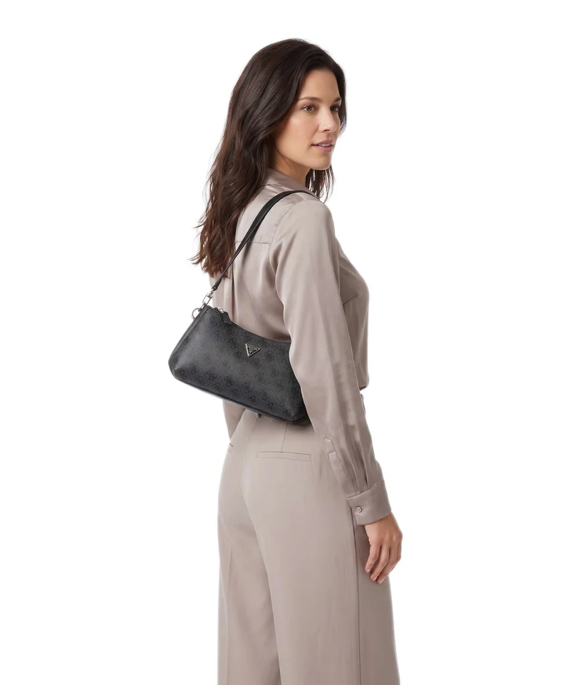 Guess Noelle II Schultertasche coal logo