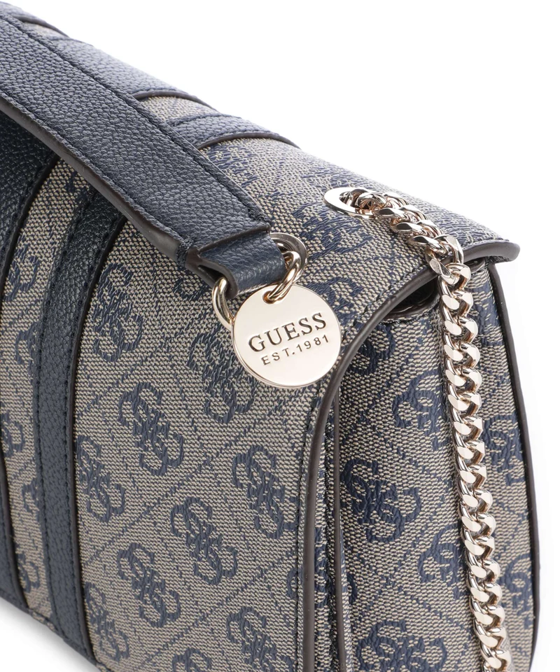 Guess Noelle II Schultertasche midnight logo