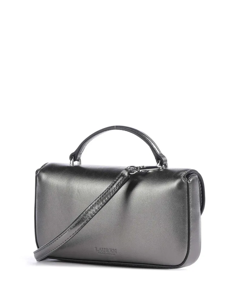 Lauren Ralph Lauren Marcy Large Umhängetasche dark pewter