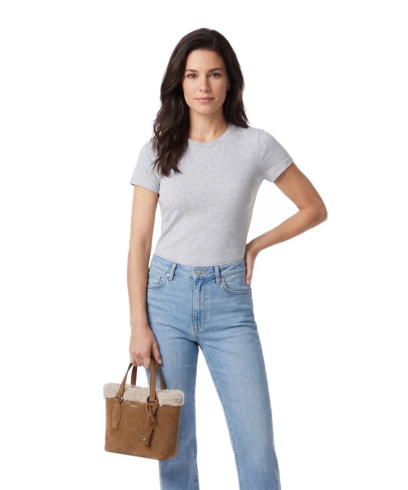 BOSS Sandy Mini Handtasche medium beige
