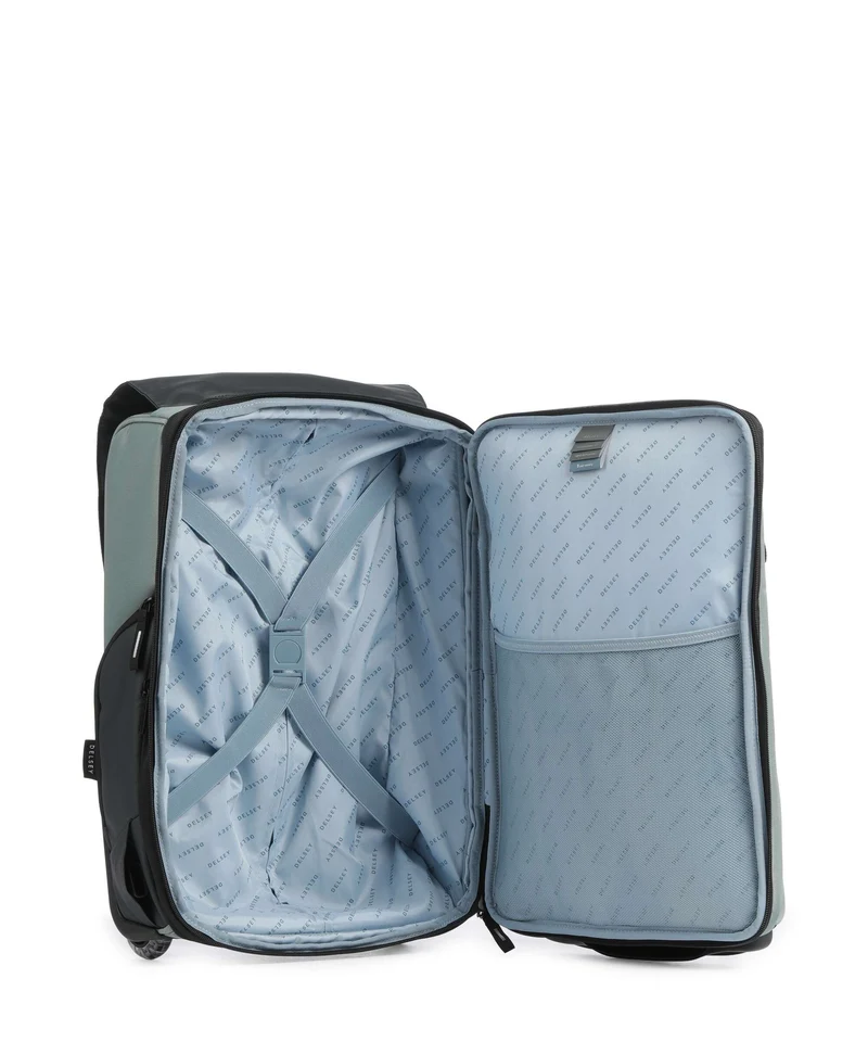 Delsey Paris Securflap Rucksack-Trolley sage green