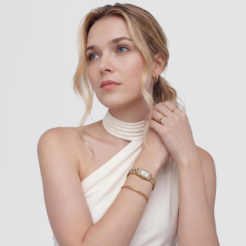 Daniel Wellington Bound Mini 3-Link Goldfarben Damen Uhr DW00100931