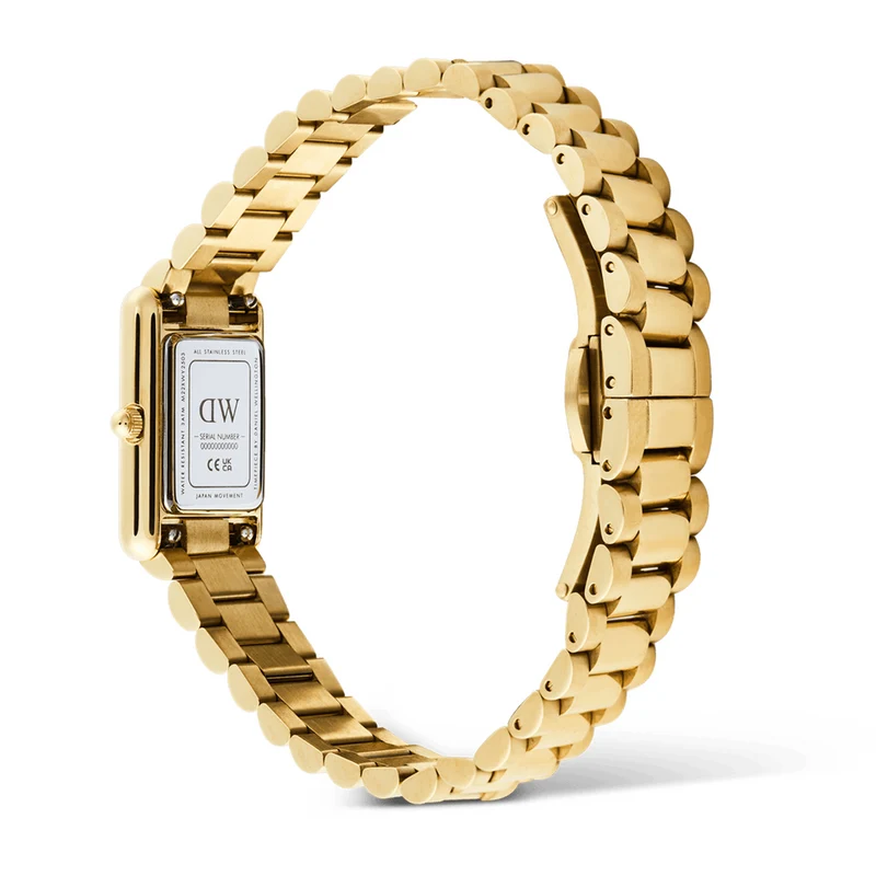 Daniel Wellington Bound Mini 3-Link Goldfarben Damen Uhr DW00100931
