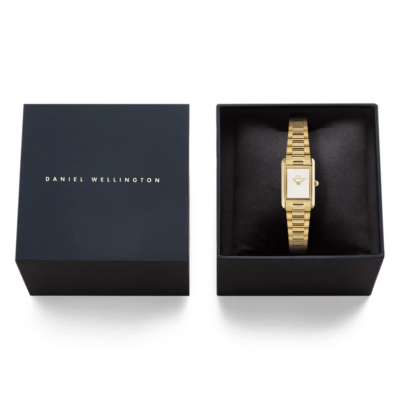 Daniel Wellington Bound Mini 3-Link Goldfarben Damen Uhr DW00100931