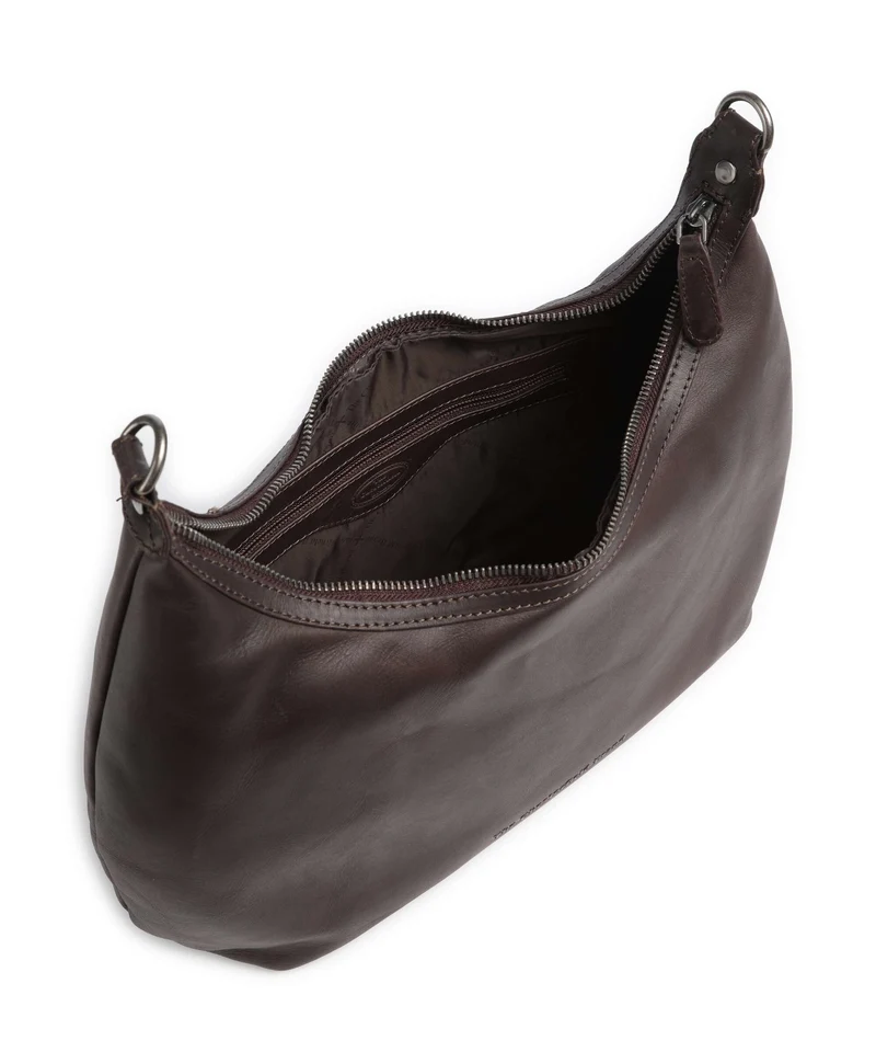 The Chesterfield Brand Wax Pull Up Cow Fierra Beuteltasche brown