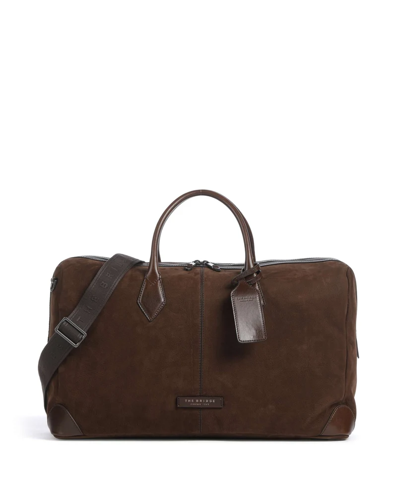 The Bridge Travel Soft Weekender moka