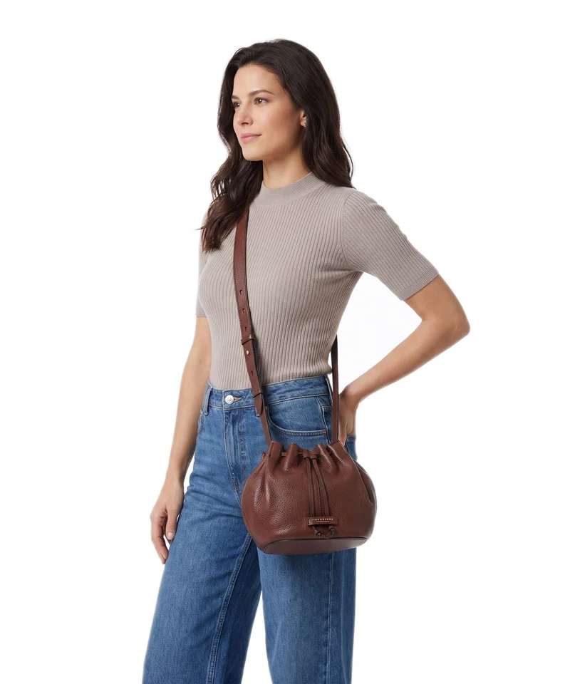 The Bridge Marisa Bucket Handtasche marrone