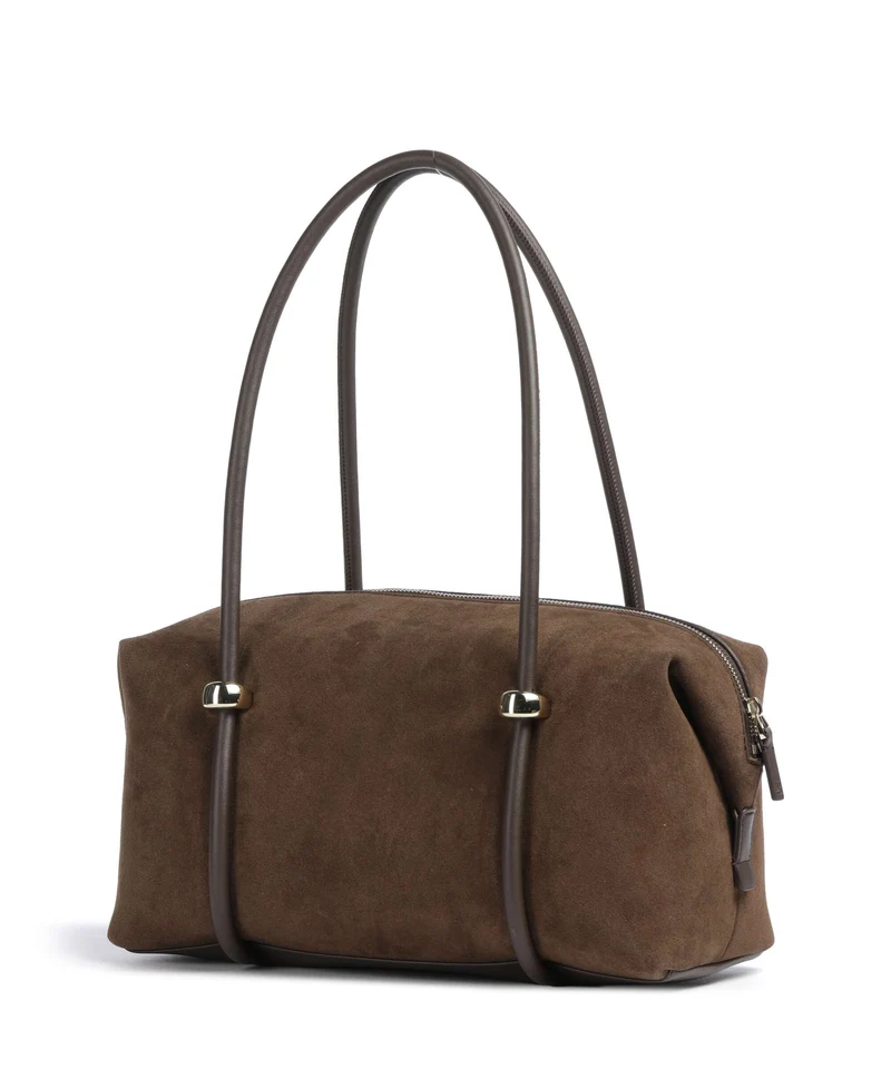 Hugo Briony Schultertasche dark brown