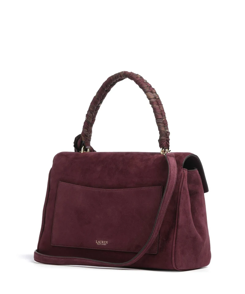 Lauren Ralph Lauren Farrah Medium Handtasche dark garnet/urban bltng/garnet multi