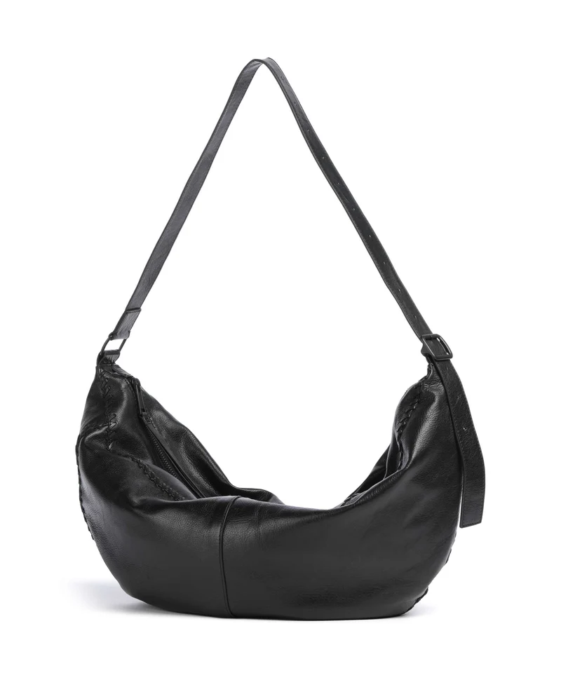 AllSaints Esme Whpstitch Beuteltasche black