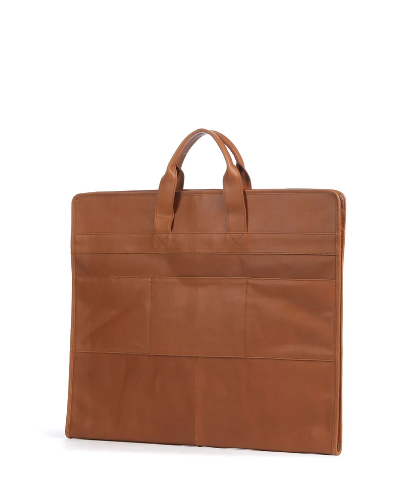 The Chesterfield Brand Wax Pull Up Cow Carson Kleidersack cognac