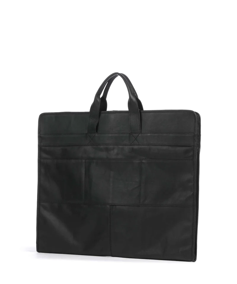 The Chesterfield Brand Wax Pull Up Cow Carson Kleidersack black