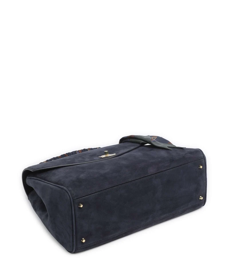 Lauren Ralph Lauren Farrah Medium Handtasche lauren navy/urban bltng/navy multi