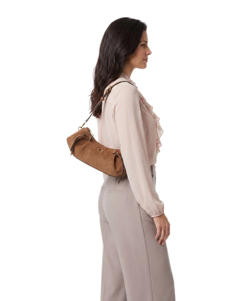 Guess Allegra Schultertasche cognac