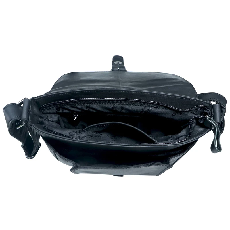 Lea Ledertasche Damen Klein Umhängetasche Braun Leder Crossbody