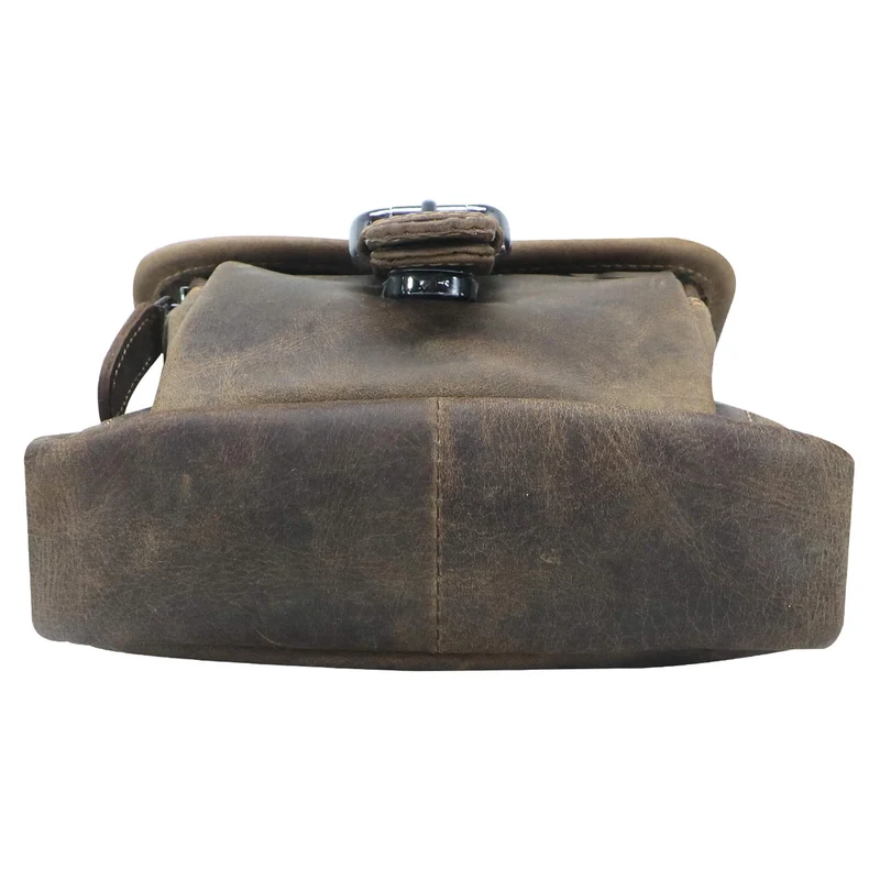 Bob Bauchtasche Damen Leder Crossbody Herren Umhängetasche Klein