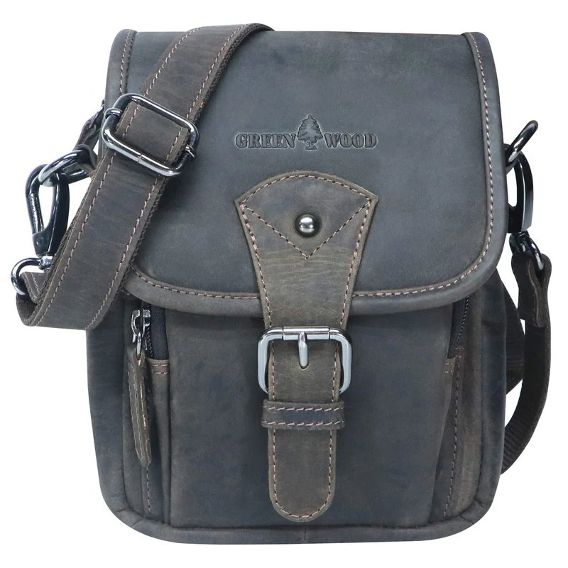 Bob Bauchtasche Damen Leder Crossbody Herren Umhängetasche Klein