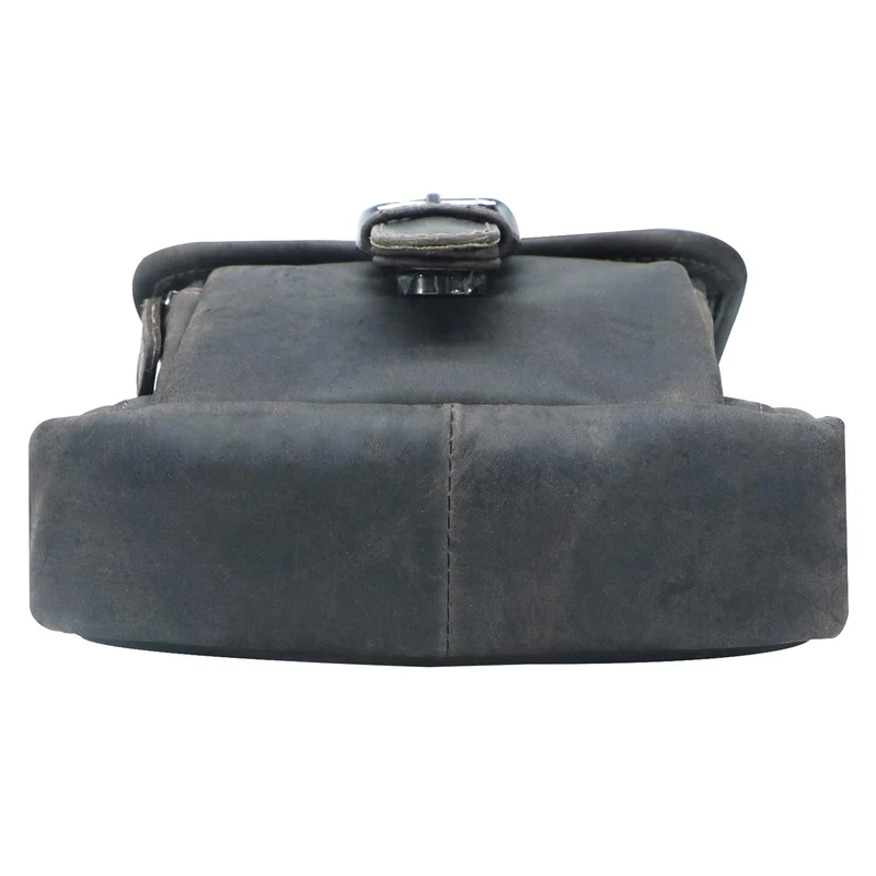 Bob Bauchtasche Damen Leder Crossbody Herren Umhängetasche Klein