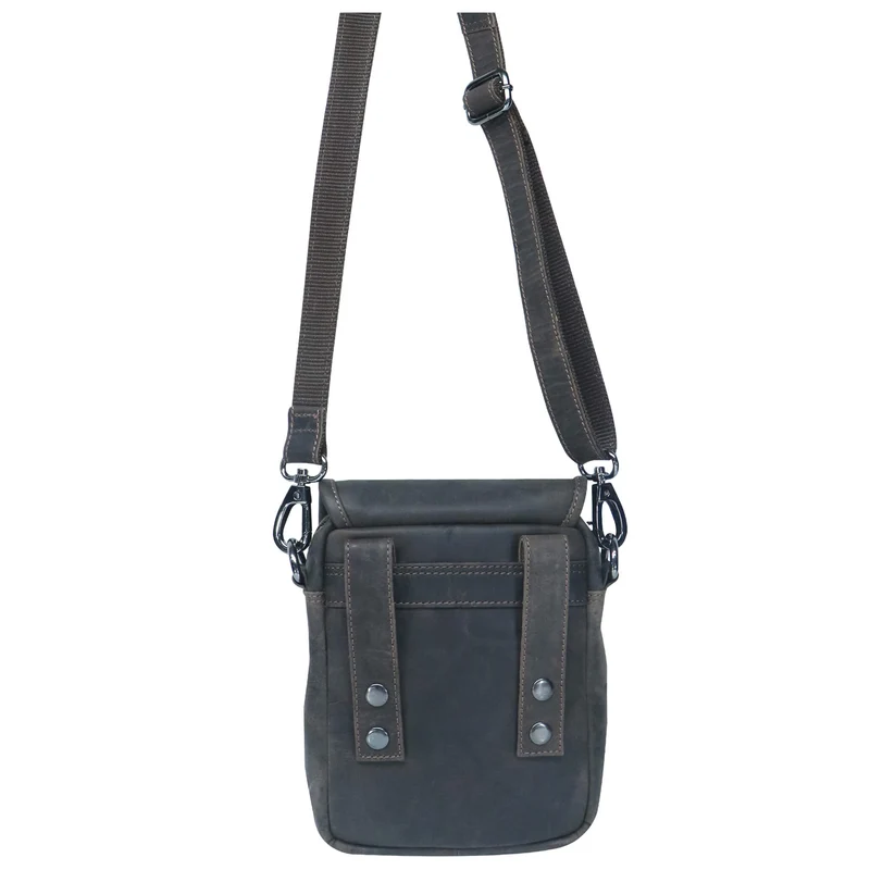 Bob Bauchtasche Damen Leder Crossbody Herren Umhängetasche Klein