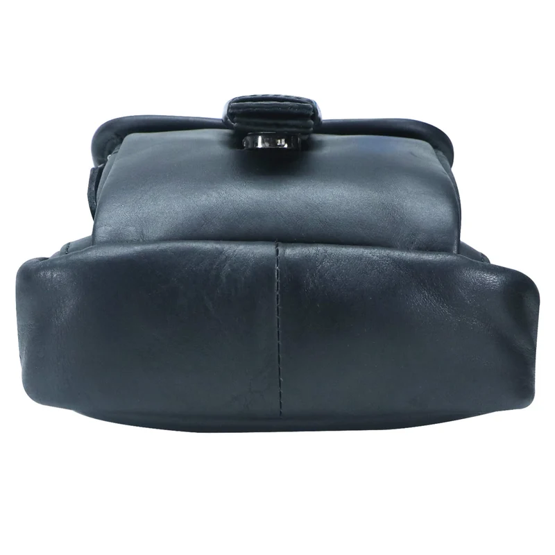 Bob Bauchtasche Damen Leder Crossbody Herren Umhängetasche Klein