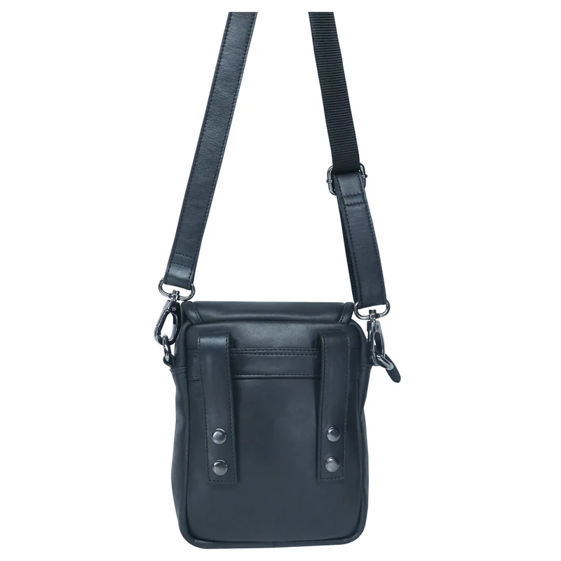 Bob Bauchtasche Damen Leder Crossbody Herren Umhängetasche Klein