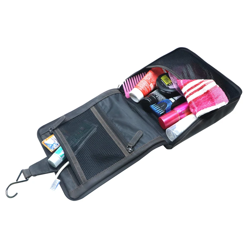 Gerd Kulturtasche zum Aufhängen Damen Kosmetiktasche Herren Leder