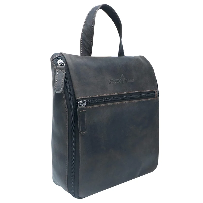 Gerd Kulturtasche zum Aufhängen Damen Kosmetiktasche Herren Leder