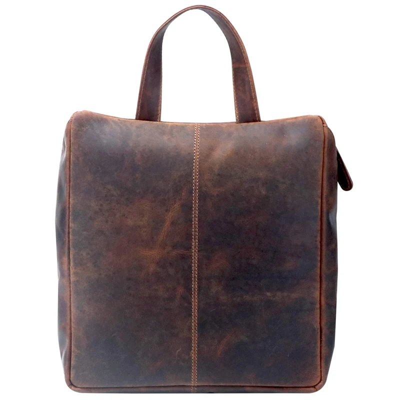 Gerd Kulturtasche zum Aufhängen Damen Kosmetiktasche Herren Leder