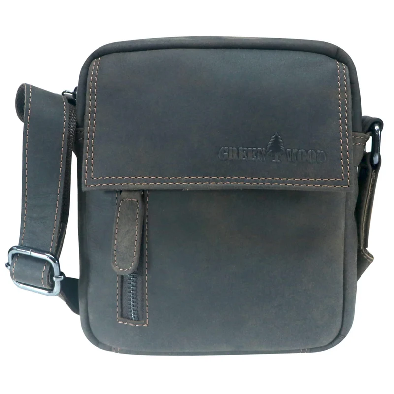 Kai Umhängetasche Damen Klein Leder Crossbody Bag Herren