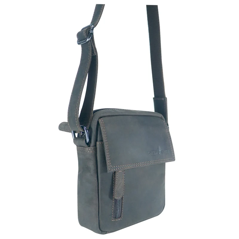 Kai Umhängetasche Damen Klein Leder Crossbody Bag Herren