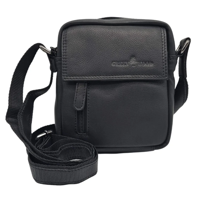 Kai Umhängetasche Damen Klein Leder Crossbody Bag Herren