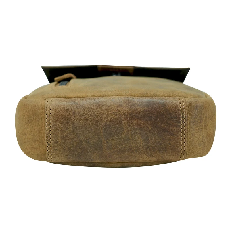 Kai Umhängetasche Damen Klein Leder Crossbody Bag Herren