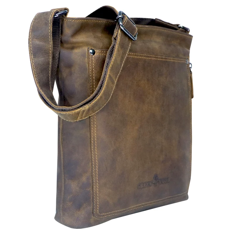 Bree Retro Tasche Damen Leder Umhängetasche Herren Vintage