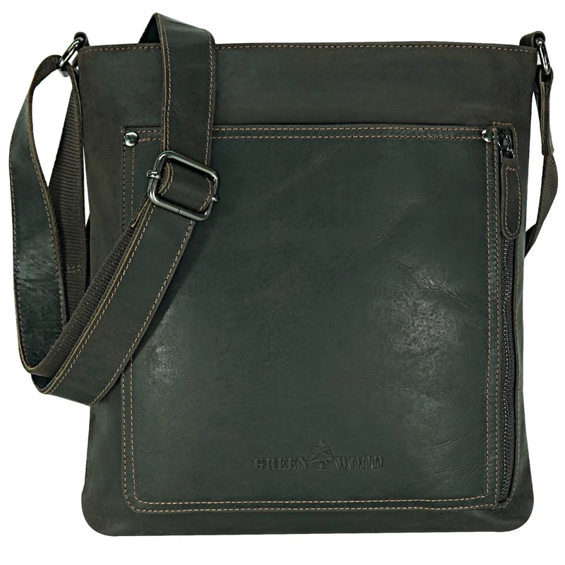 Bree Retro Tasche Damen Leder Umhängetasche Herren Vintage