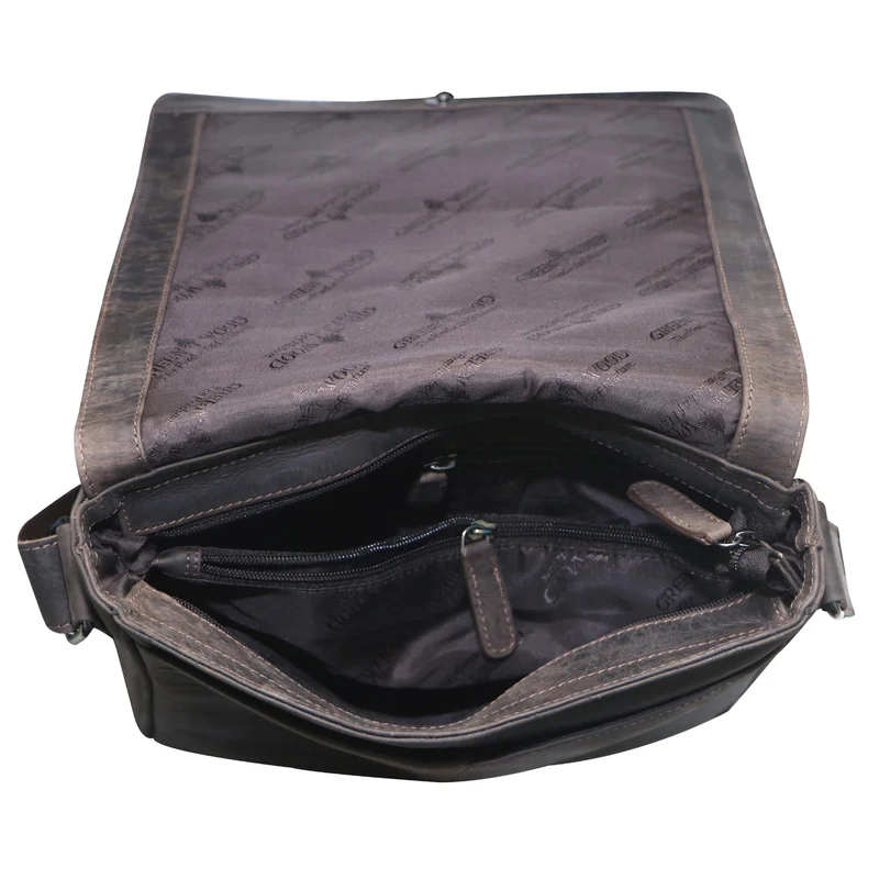 Hanne Kuriertasche Damen Herrentasche Leder Umhängetasche Männer