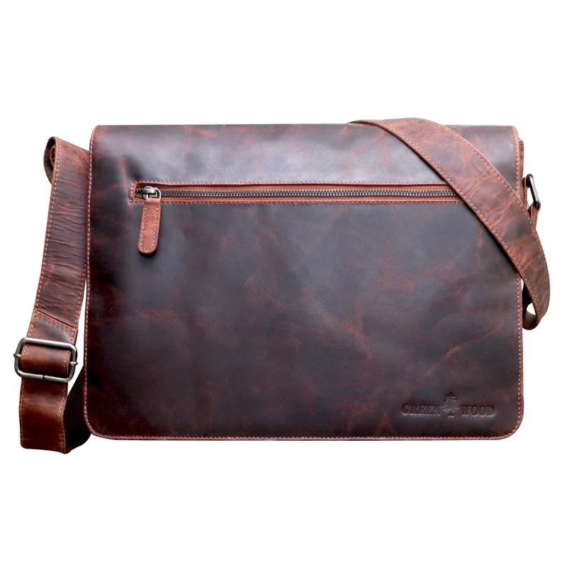 Dieter Schultertasche Leder Umhängetasche Männer Tasche Damen
