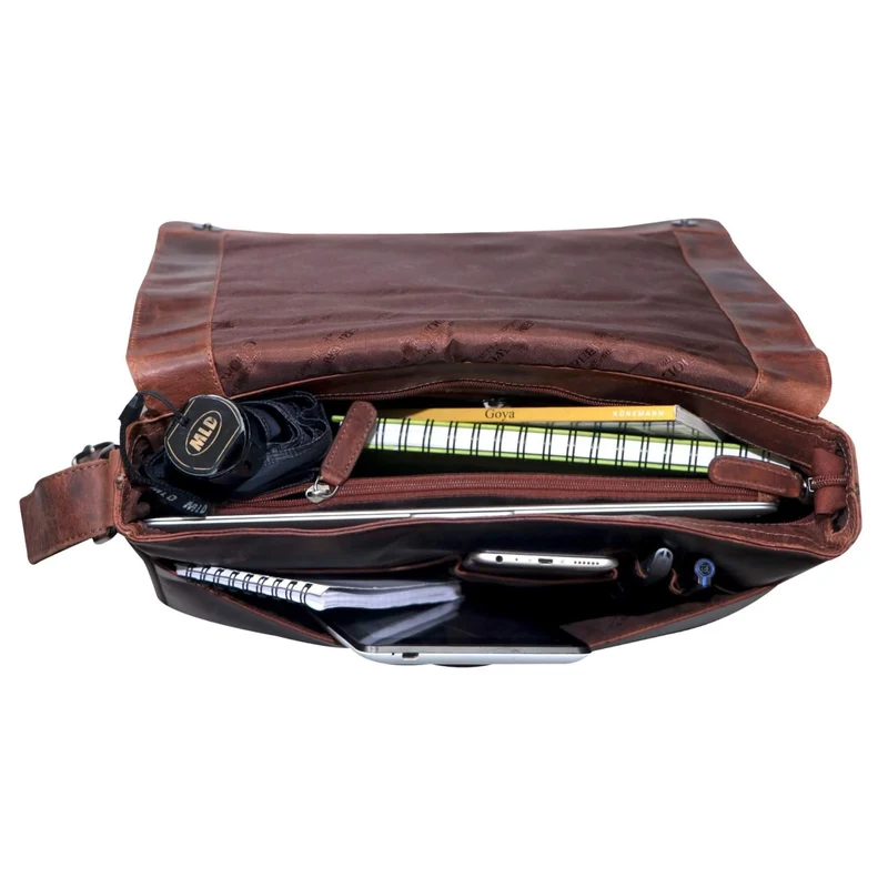 Dieter Schultertasche Leder Umhängetasche Männer Tasche Damen