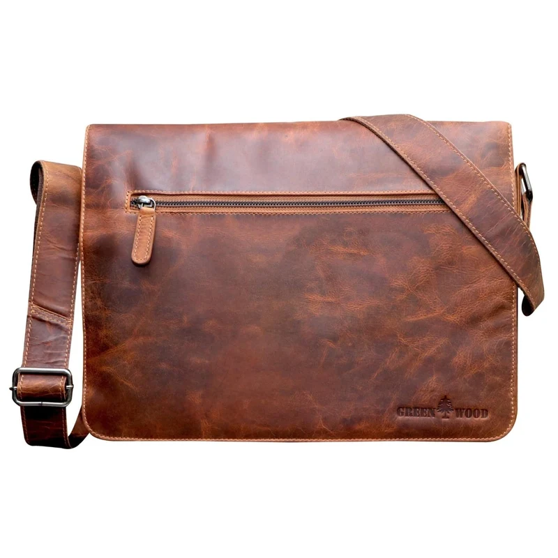 Dieter Schultertasche Leder Umhängetasche Männer Tasche Damen