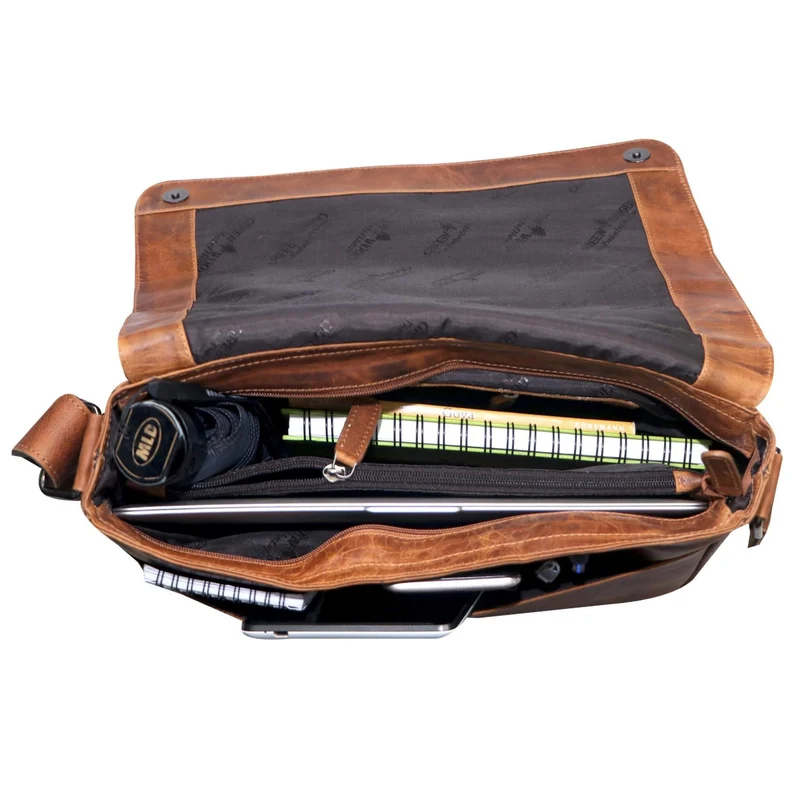 Dieter Schultertasche Leder Umhängetasche Männer Tasche Damen