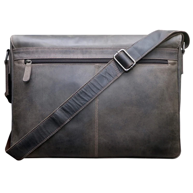 Marc Umhängetasche Herren Groß Laptoptasche 15,6 Zoll Ledertasche Damen