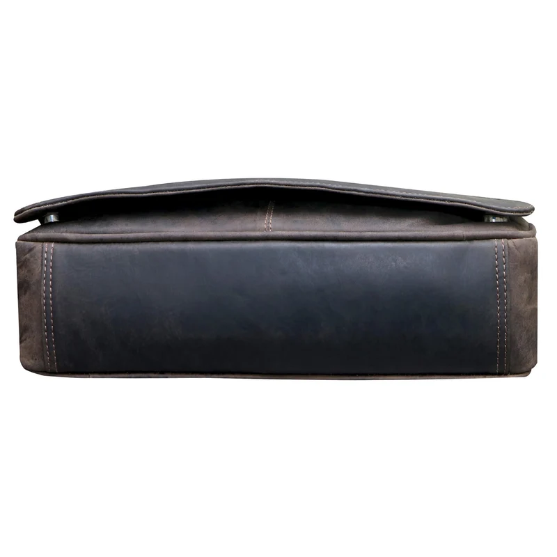 Marc Umhängetasche Herren Groß Laptoptasche 15,6 Zoll Ledertasche Damen