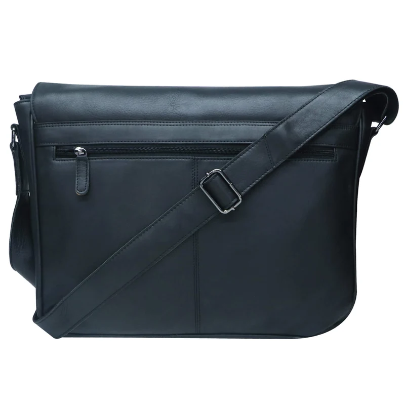 Marc Umhängetasche Herren Groß Laptoptasche 15,6 Zoll Ledertasche Damen