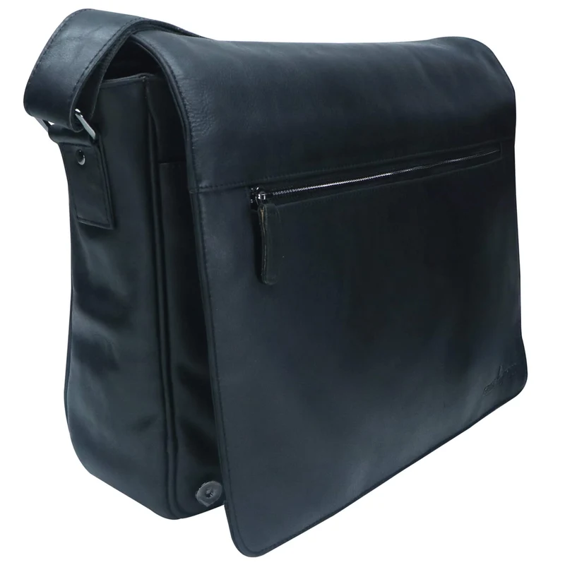 Marc Umhängetasche Herren Groß Laptoptasche 15,6 Zoll Ledertasche Damen